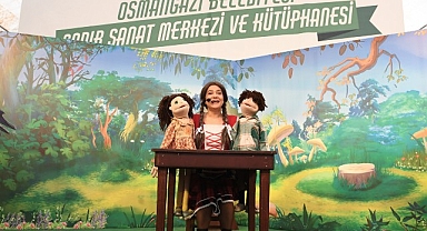 Hansel ile Gretel Osmangazili çocuklar için sahnelendi
