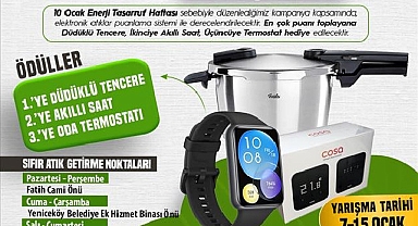 İnegöl Belediyesi Elektronik Atık Toplama Yarışması Başladı