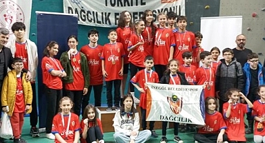 İnegöllü Dağcılık Branşı Ekiplerinden 40 Madalya