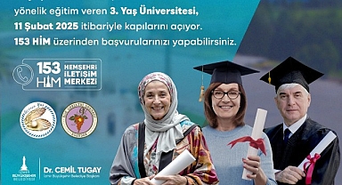 İzmir Büyükşehir Belediyesi’nden 60 yaş ve üstü yurttaşlar için ücretsiz üniversite