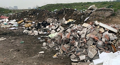 Kaçak hafriyat dökenlere 2 milyon lira ceza kesildi