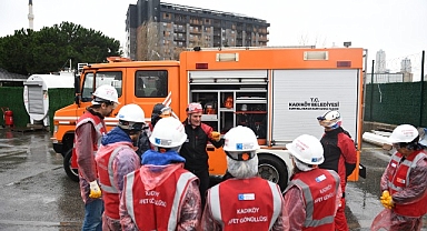 Kadıköy Belediyesinden Deprem Tatbikatı