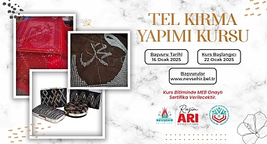 KAPEM’de Tel Kırma Yapımı Kursu Açılacak