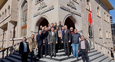 MHP Yöneticilerinden Belediye Başkanı Arı’ya Ziyaret