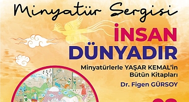 Minyatür sanatıyla Yaşar Kemal sergisi