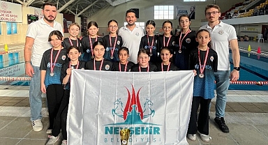Nevşehir Belediyesi Sutopu Takımı Türkiye 3.sü Oldu