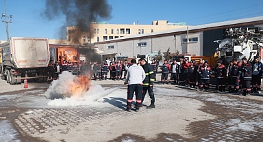 Nevşehir İtfaiyesi’nden Koruma, Kurtarma ve Söndürme Eğitimleri