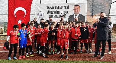 Saray Belediyesi Sömestir Futbol Turnuvası sona erdi