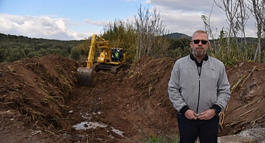 Selçikli Muhtarı Münir Karaca, “Deremiz 10 Yıldır Temizlenmiyordu”