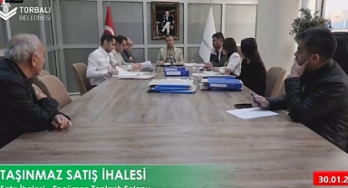 Torbalı Belediyesi'nden şeffaf ihale