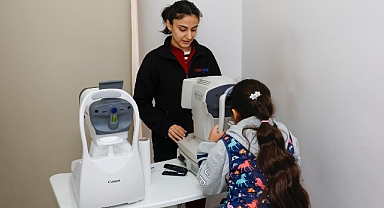 Yenişehir Belediyesinden çocuklara göz sağlığı desteği