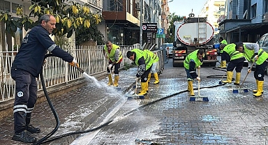 Yenişehir’de temizlik çalışmaları kesintisiz devam ediyor