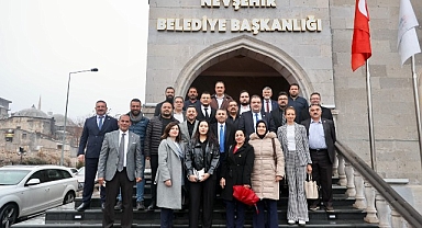 Anahtar Parti Heyetinden Başkan Arı’ya Ziyaret