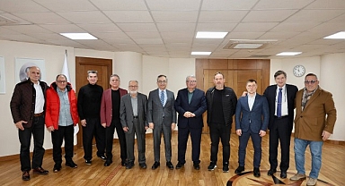 Baraçlı, Kocaeli’nin efsane spor adamlarını ağırladı