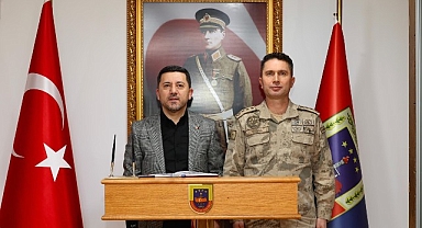 Başkan Arı’dan JAKEM Komutanı Uysal’a Ziyaret