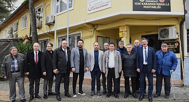 Başkan Aydın vatandaşlarla buluşmaya devam ediyor