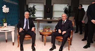Başkan Bozbey’den Başkan Şadi Özdemir’e ziyaret