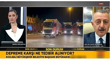 Başkan Büyükakın: Deprem bölgesinden elimizi çekmedik