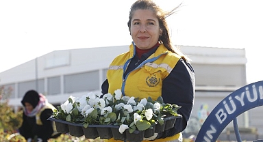 Başkan Çerçioğlu Didim’i Rengarenk Çiçekler İle Süsledi