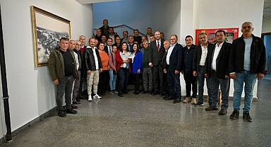 Başkan Çerçioğlu'na Zincirci ve Germencikli Muhtarlardan Ziyaret