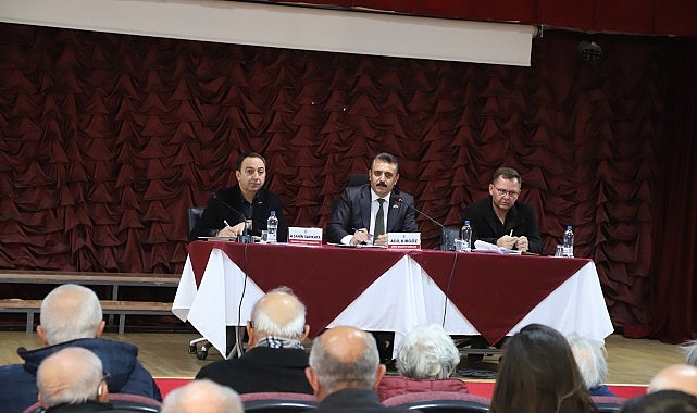 Başkan Kırgöz, Çandarlı'da vatandaşlarla bir araya geldi