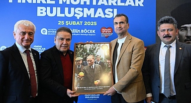 Başkan Muhittin Böcek'ten Finike'ye ziyaret