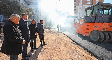 Buca’da asfalt seferberliği