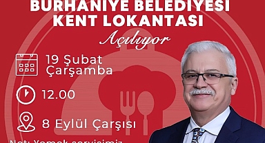 Burhaniye’de Kent Lokantası Hizmete Giriyor