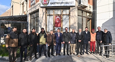 Büyükşehir’den Manisa Gazeteciler Cemiyeti’ne Ziyaret