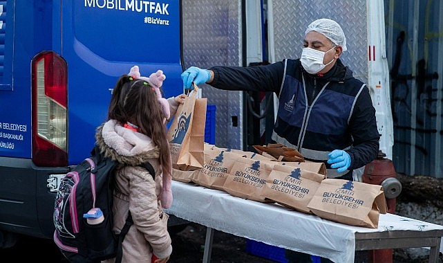 Büyükşehir’den miniklere beslenme paketi