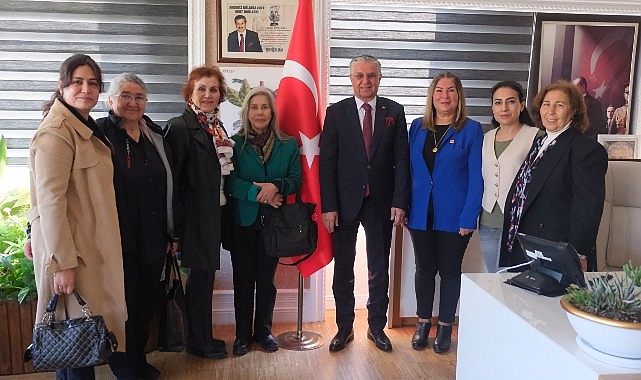 CHP Kadın Kollarından Başkan Topaloğlu’na ziyaret