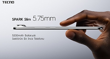 Dünyanın En İnce Telefonu TECNO SPARK Slim, MWC'de Görücüye Çıkıyor