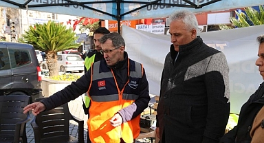 Edremit'te 6 Şubat depremleri anma ve farkındalık etkinliği