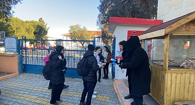Güzelbahçe Belediyesi personellerinden imece örneği