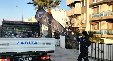 Güzelbahçe Belediyesi Zabıta Ekipleri Kaldırım İşgaline Geçit Vermiyor