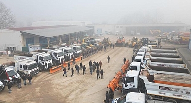 İnegöl Belediyesi Kar Yağışına Hazır