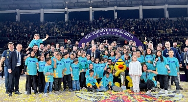 ING Türkiye Kupası 2025 dörtlü finali TEGV’li çocukları misafir etti