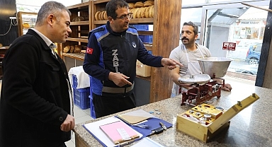 Kartepe’de Hamur Terazileri Denetimden Geçirildi