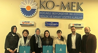 Kocaeli Büyükşehir’in adı, dünyaya yayılmaya devam ediyor KO-MEK’e Japon ilgisi artıyor