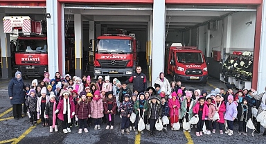 Konya Büyükşehir'den İlkokul Öğrencileri İçin Yangın Güvenliği Seferberliği