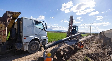 Menemen’in 7 mahallesine 400 milyon liralık içme suyu yatırımı