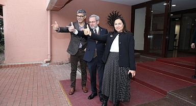 Milli Atıcı Yusuf Dikeç, Ankara Üniversitesinde Dünyaca Ünlü Pozunu Verdi
