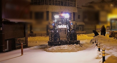 Nevşehir Güne Beyaz Örtü İle Uyandı