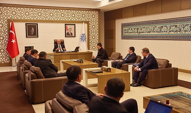 Özbekistanlı Heyetten Başkan Pekyatırmacı'ya Ziyaret