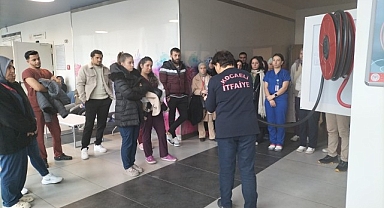 Şehir Hastanesi personeline acil durumu eğitimi