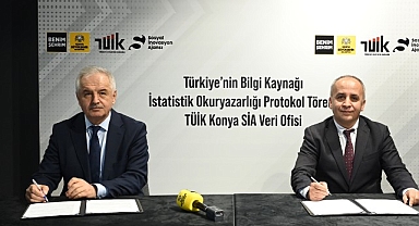 Sosyal İnovasyon Ajansı’nda TÜİK Konya Veri Ofisi Kurulmasına İlişkin Protokol İmzalandı