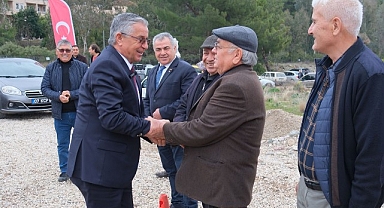 Tekirova Kapalı Pazar Yeri’nin temeli atıldı