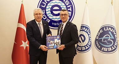 TÜSEB Başkanı Prof. Dr. Ümit Kervan, Ege Üniversitesine konuk oldu