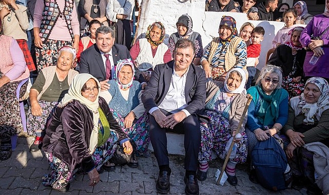 Üreticilerden Başkan Tugay'a