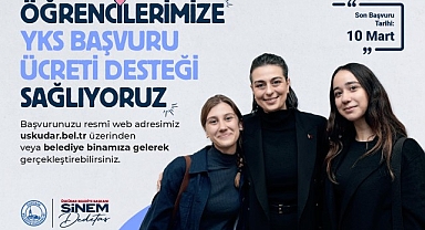Üsküdar Belediyesi’nden YKS’ye Girecek Öğrencilere Destek